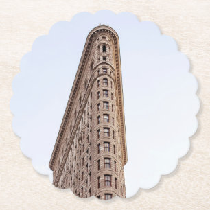 Flatiron building  paper coaster