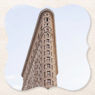 Flatiron building paper coaster