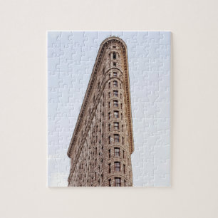 Flatiron building postcard jigsaw puzzle