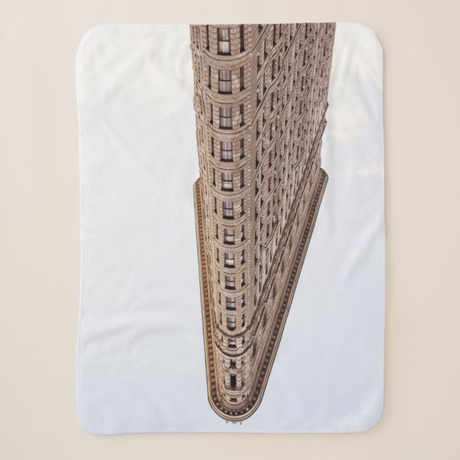 Flatiron building  sherpa blanket (Front)