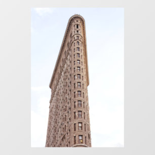 Flatiron building window cling