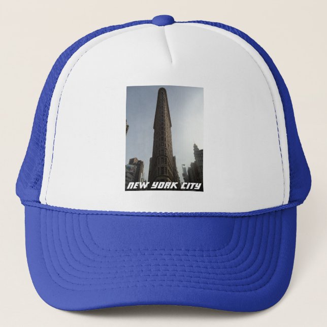 Flatiron District, New York, NY Trucker Hat (Front)