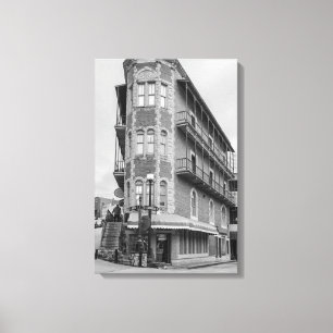 Flatiron Flats Eureka Grayscale Canvas Print