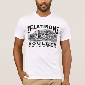 Flatirons Boulder Colorado Men's t-shirt