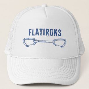 Flatirons Colorado Rock Climbing Quickdraw Trucker Hat