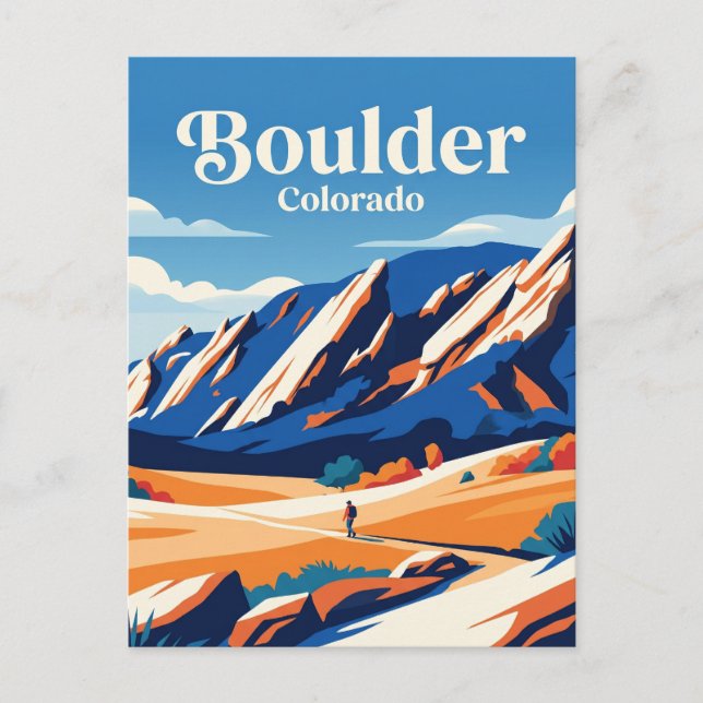 Flatirons USA Postcard (Front)