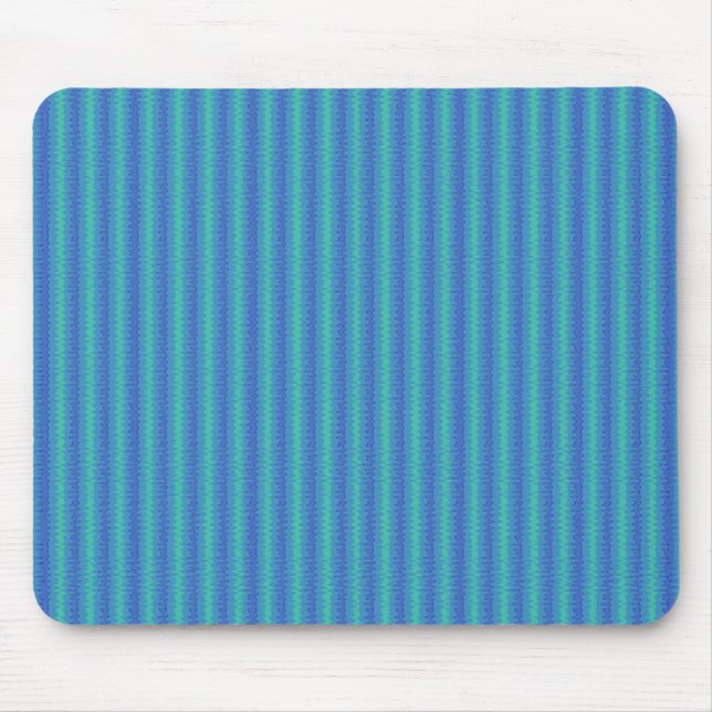 Flatline Blues Mouse Mat (Front)