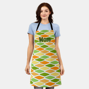 Flattened Diamonds Apron
