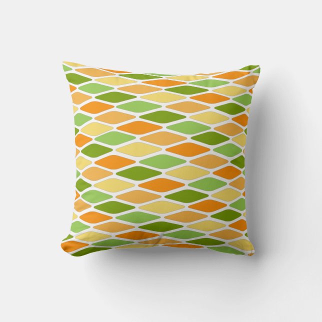 Flattened Diamonds  Cushion (Front)