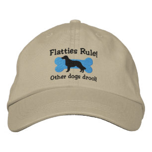 Flatties Rule Embroidered Hat