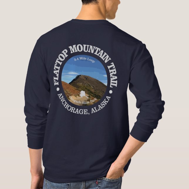 Flattop Mountain Trail T-Shirt (Back)