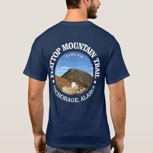 Flattop Mountain Trail T-Shirt (Back)