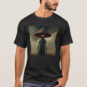 Flatwoods Monster Braxie 1952 Creepy Alien Cryptid T-Shirt
