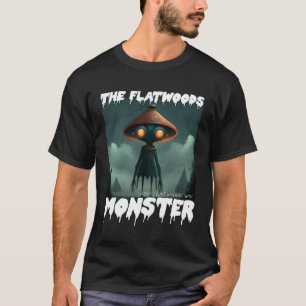 Flatwoods Monster Braxie 1952 Creepy Scary Cryptid T-Shirt