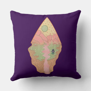 Flatwoods Monster Home Planet Cryptid Folklore Cushion