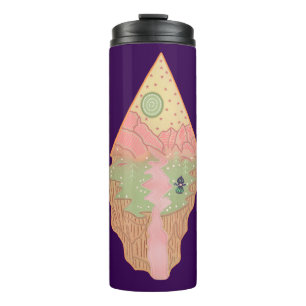 Flatwoods Monster Home Planet Cryptid Folklore Thermal Tumbler