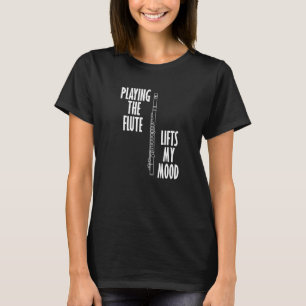 Flautist Funny Saying Orchestra Flute Player Music T-Shirt