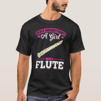 Flautist Girls Flute Player Women Music Marching B