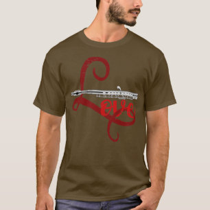 Flautist Love Flute T-Shirt