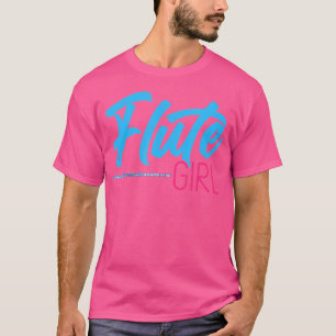 Flautist Women Girls Kids Gift Idea Musician Flute T-Shirt