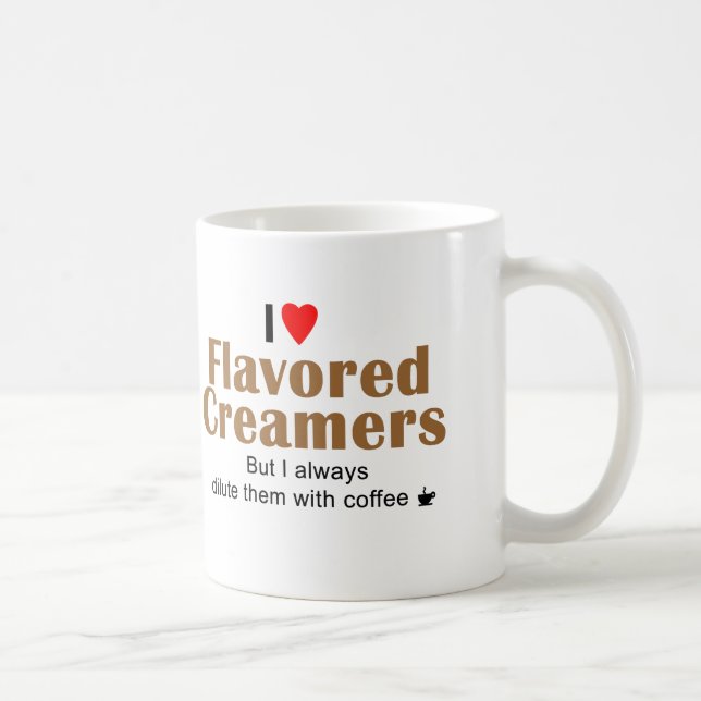 Flavoued Creamer Mug (Right)