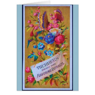 Flavouring Pretty Floral Hummingbird Ad
