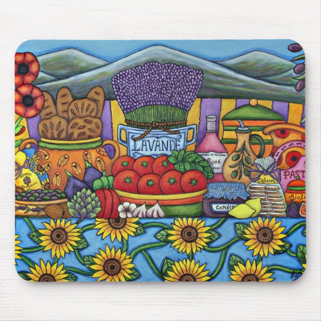 Flavours of Provence Mousepad (Front)