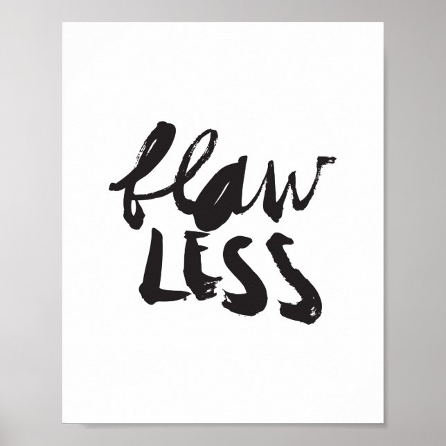 Flaw Less Print (Front)