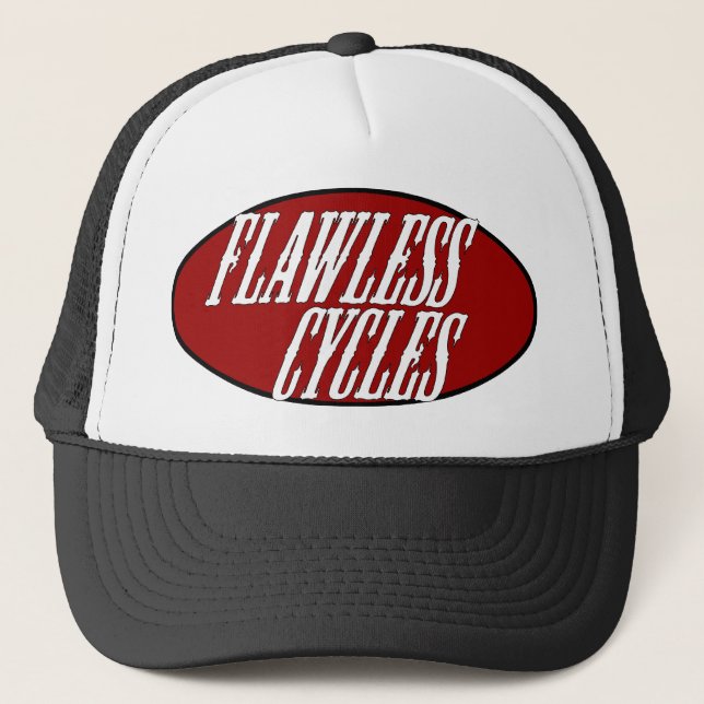 Flawless Red Trucker Hat (Front)