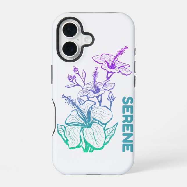 Flawless Serene   iPhone 16 Case (Back)
