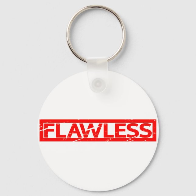 Flawless Stamp Key Ring (Front)