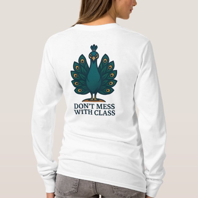 Flaws & Flowers T-Shirt (Back)