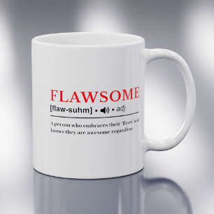 Flawsome - Customisable Dictionary Definition Coffee Mug