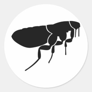 Flea Classic Round Sticker