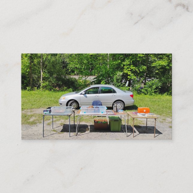 Flea Market Country Business Card (Front)