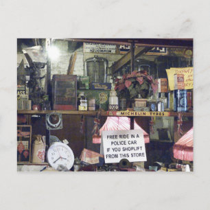Flea Market Still-life Postcard