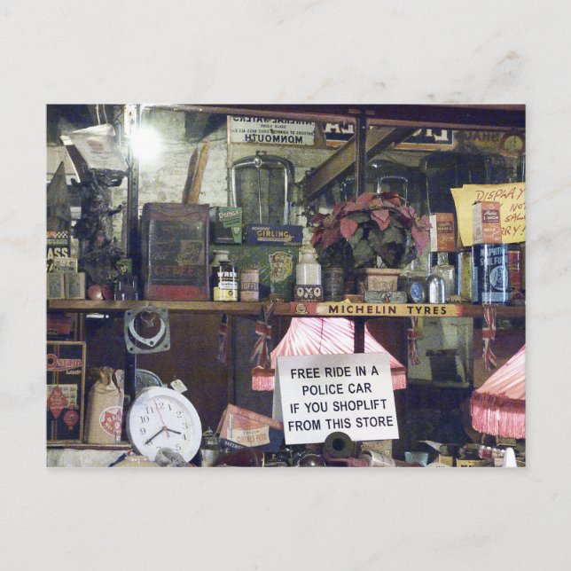 Flea Market Still-life Postcard (Front)