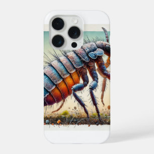 Flea Siphonaptera 160724IREF251 - Watercolor iPhone 15 Pro Case