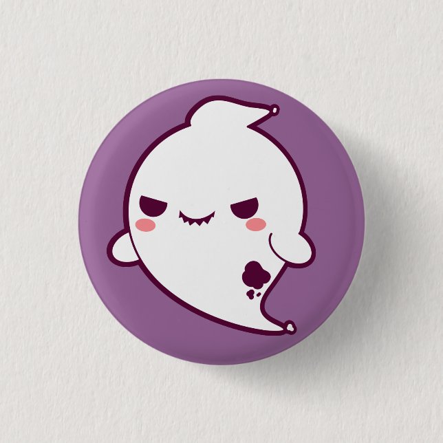 Fleck the Ghost 3 Cm Round Badge (Front)