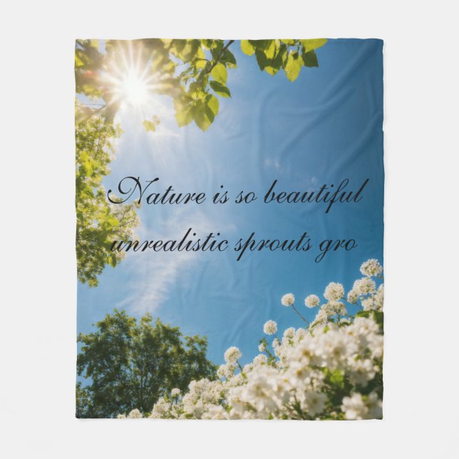 Fleece Blanket (Front)