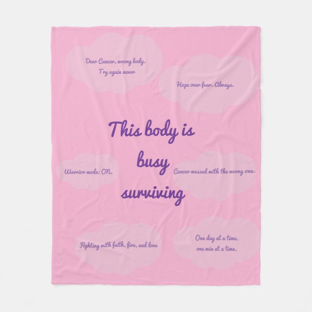 Fleece Blanket (Front)