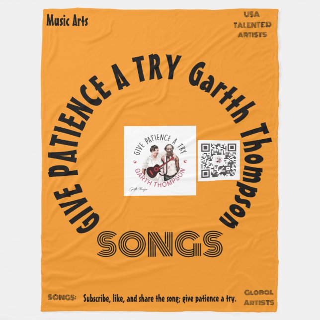 Fleece Blanket (Front)