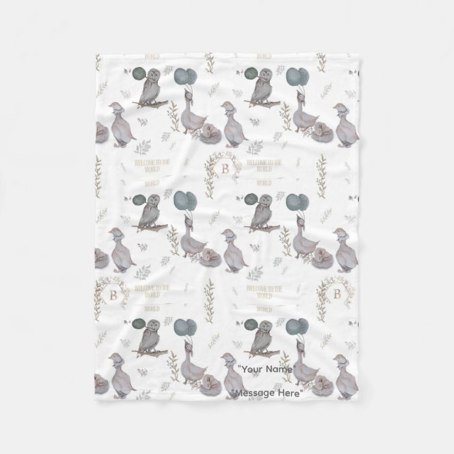 Fleece Blanket (Front)