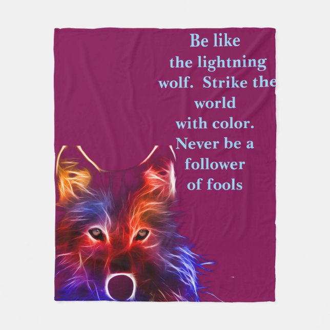 Fleece Blanket (Front)