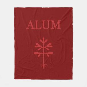 Fleece Blanket, Alum Red Blanket