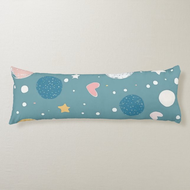 Fleece Blanket Body Cushion (Front)