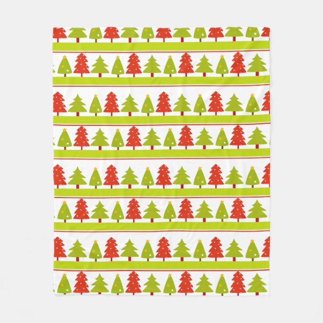 Fleece Blanket Christmas Tree designs (Front)