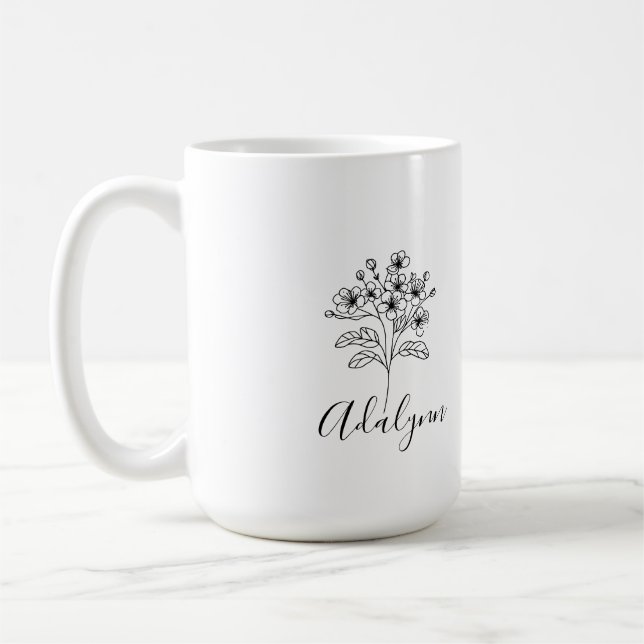 Fleece Blanket Coffee Mug (Left)