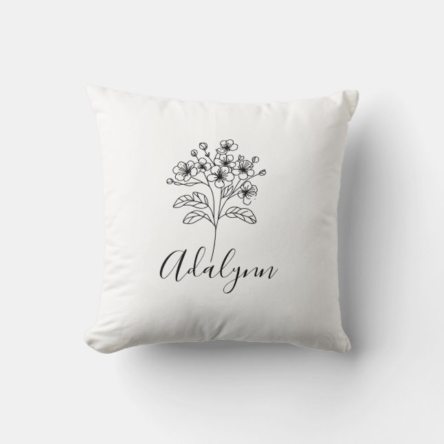 Fleece Blanket Cushion (Front)