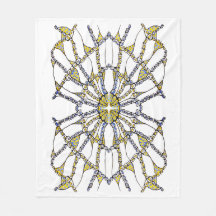 Fleece Blanket (Doodle - Hand-drawn)